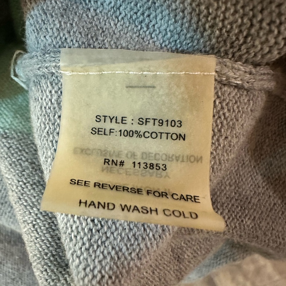 Market & Spruce Striped Abrielle Sweater - Picture 7 of 10